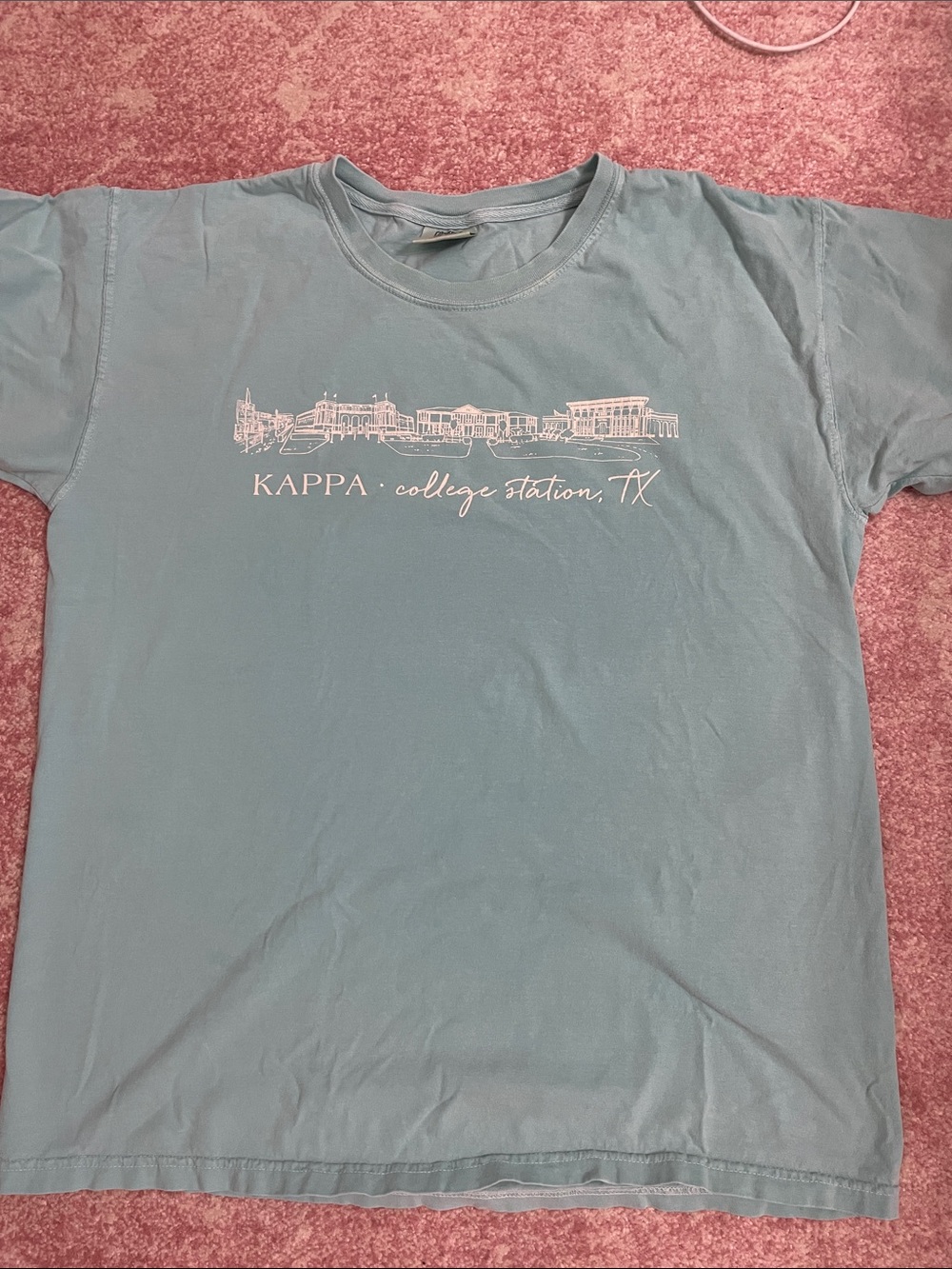 Texas A&M Kappa Teal Short-Sleeve Tee